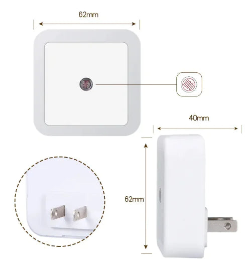 LED Square Night Light