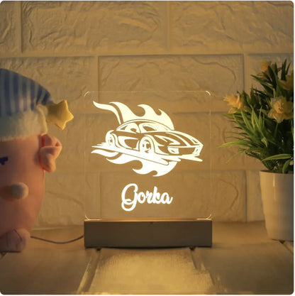 Children's Cartoon LED Bedside Lamp