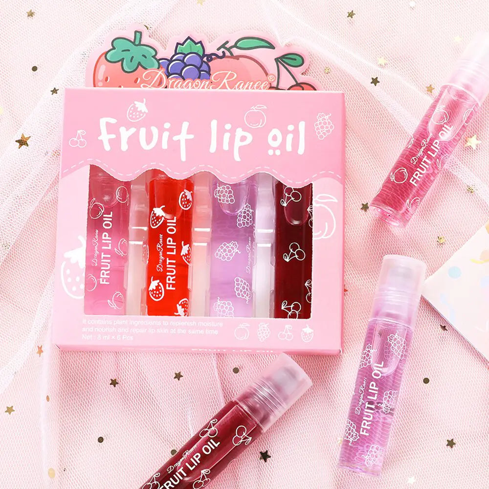 4 n 1 Transparent Roll-on Lip Oil