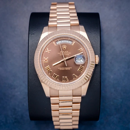 Rolex Day Date 2 - 41MM Rose Gold Presidential - W/card?
