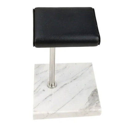 Marble and PU Leather Watch Holder Stand e