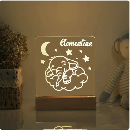 Children's Cartoon LED Bedside Lamp