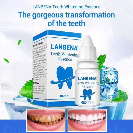 LANBENA 10ml Teeth Whitening Essence Powder