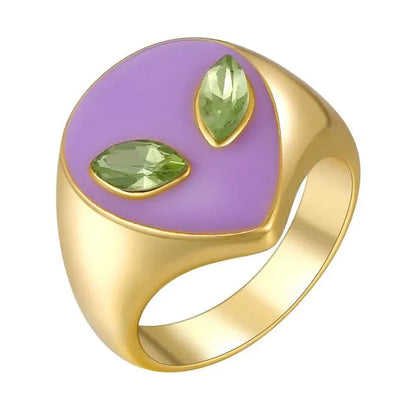 Colorful Sweet Trendy Ring