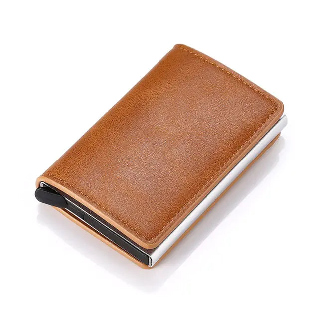 Men Smart Wallet Rfid Safe Anti-theft Holder Women Small Purse