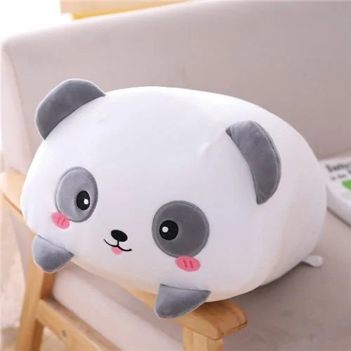 Cute Animal Plush Toy: Soft Cartoon Dinosaur, Pig, Cat, Bear, Panda, Hamster, Elephant Stuffed Doll (20-85cm)