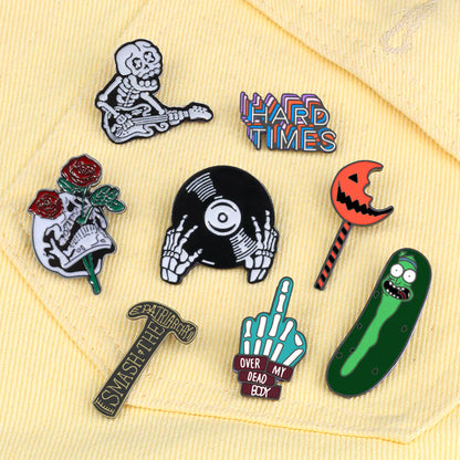 Punk Music Lover Brooch