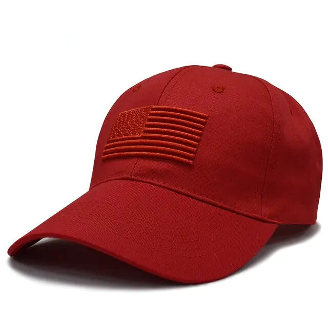 Tactical USA Flag Baseball Caps