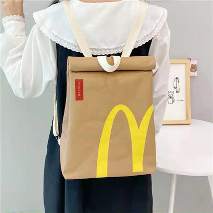 Bolsa e Mochila Saco do Mc Donalds