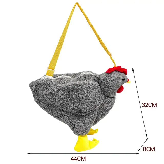 Cartoon Chicken Shoulder Bag