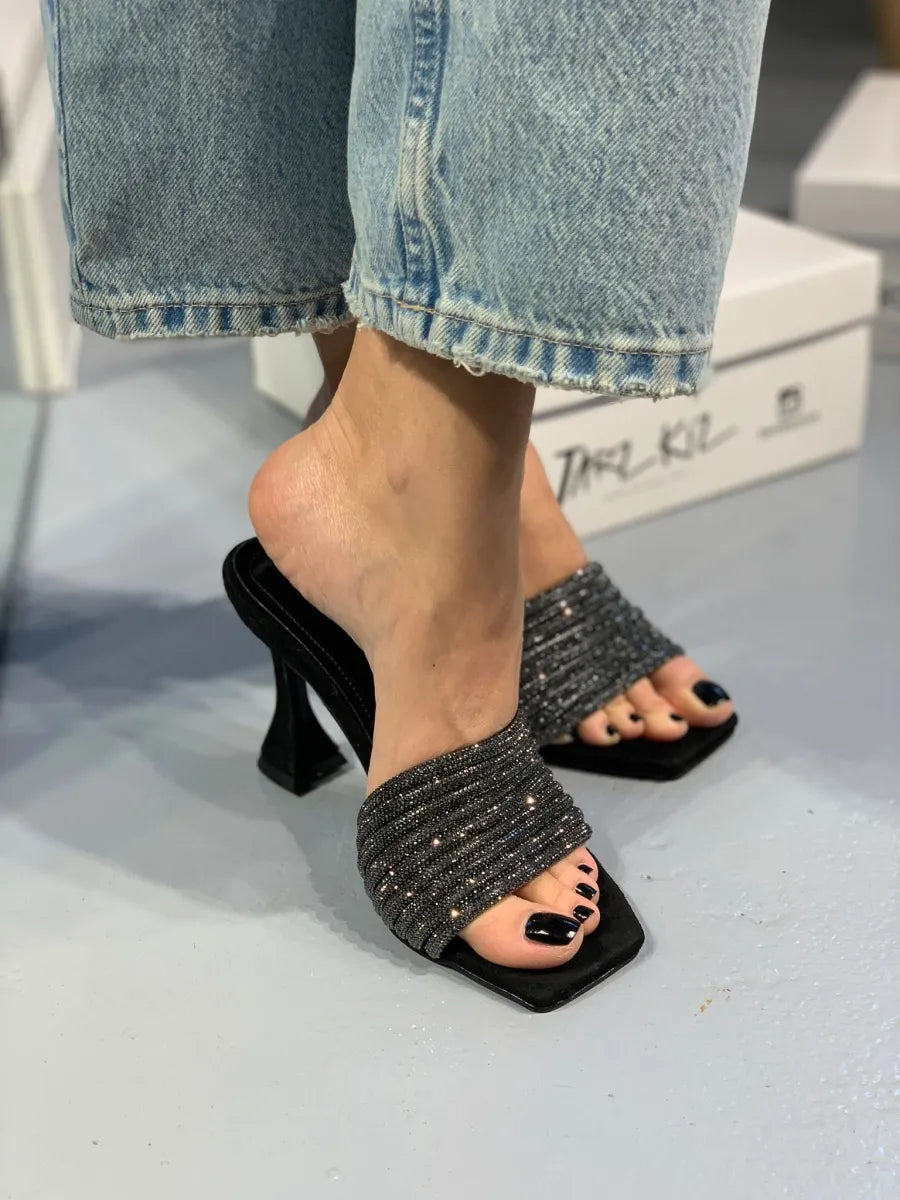 Ombre Sequin Sparkle Prom Pumps