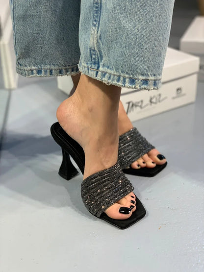 Ombre Sequin Sparkle Prom Pumps