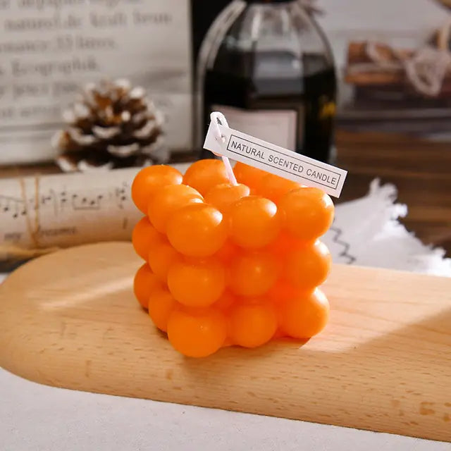 Cube Bubble Soy Wax Scented Candle