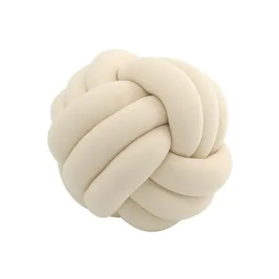 Hand Knot Cotton Pillow