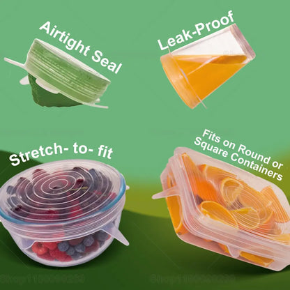 Silicone Cover Stretch Lids