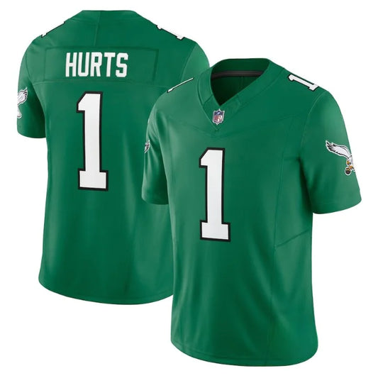 Men's Philadelphia Eagles Jalen Hurts Kelly Green Jersey