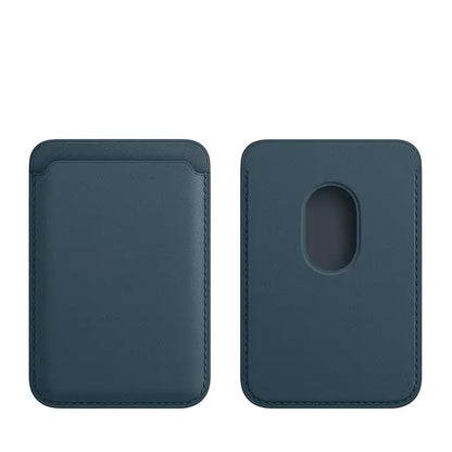 For Magsafe Magnetic Leather Card Clip For iPhone 14 Pro Max