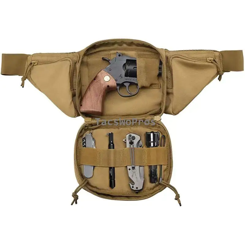 Tactical Gun Waist Bag Holster