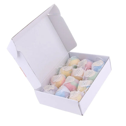 Scented Bubble Bath Salt Essential Oils Set - 12pcs/Box