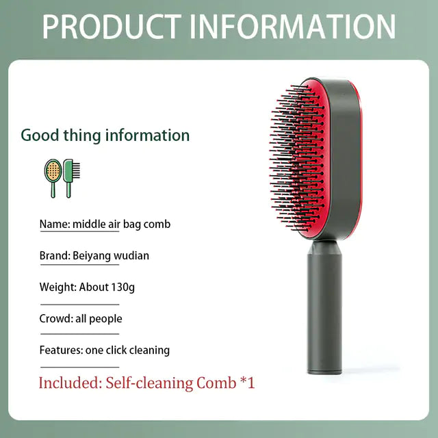 One-Key Massage Comb