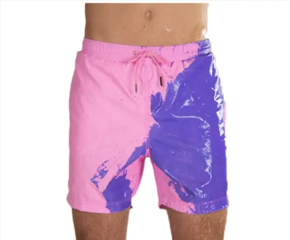 Quick Dry Color Changing Beach Shorts