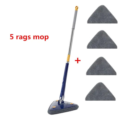 Extended 360 Twist Triangle Mop