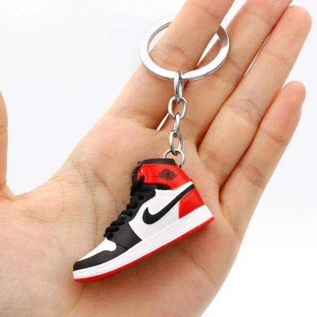 3D Sneaker Shoe Keychain