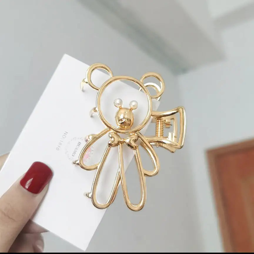 Metal Hollow Hair Clip