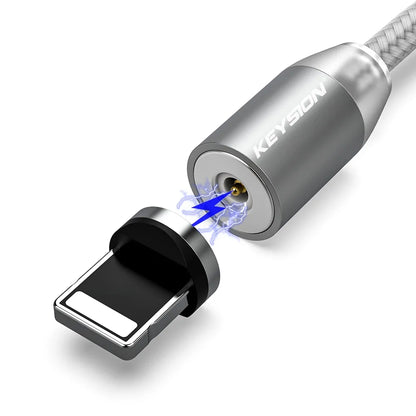 KEYSION LED Magnetic Fast Charging USB Cable