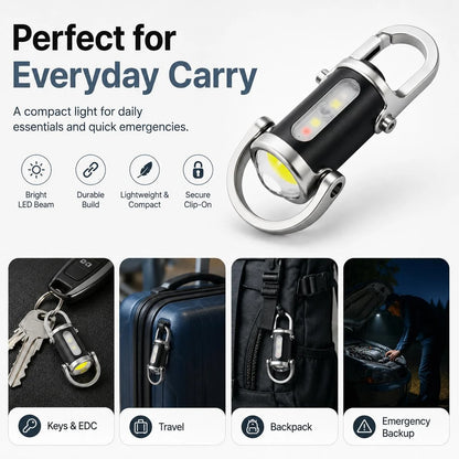 Rechargeable Mini Keychain Pocket Torch
