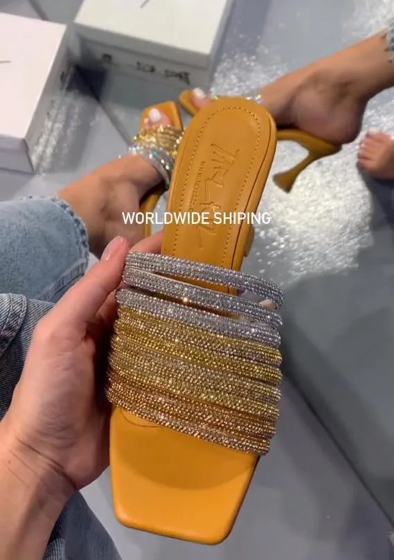 Ombre Sequin Sparkle Prom Pumps