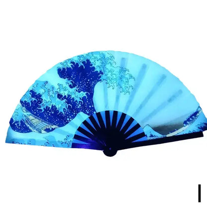 UV Fluorescent Folding Fan