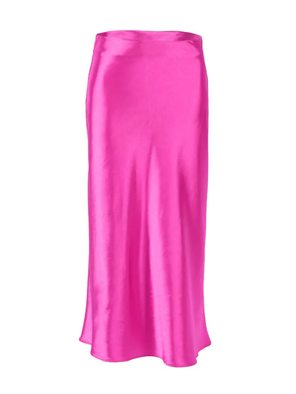 High-Waist A-Line Skirt
