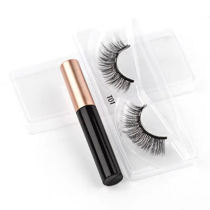 New 1/3Pairs Magnetic Eyelashes False Lashes