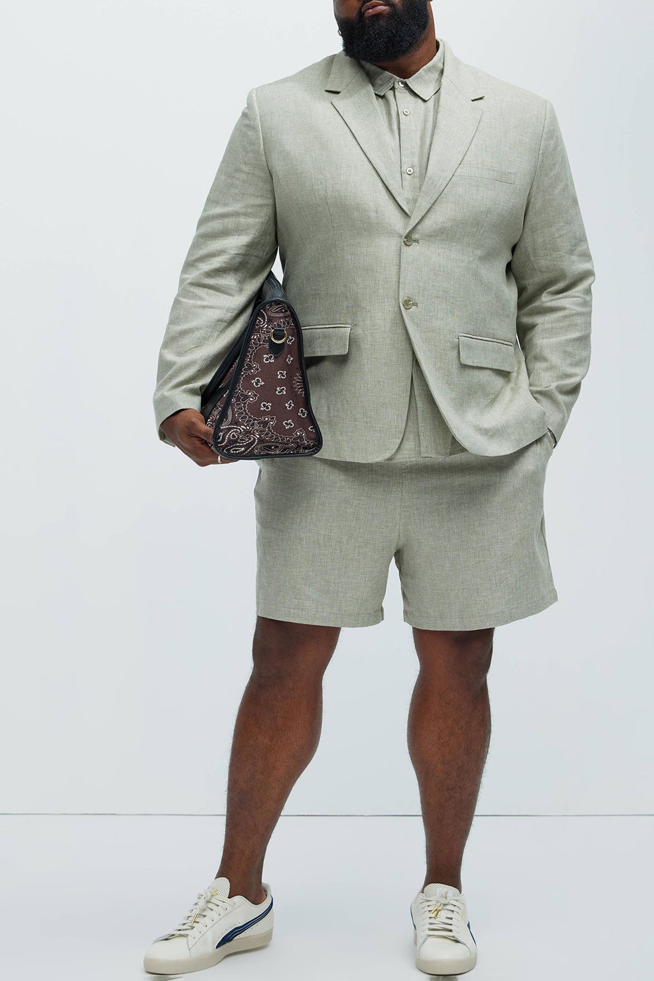 Bahamas Linen Suit Jacket