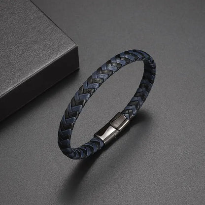 Classic Hand Woven Multi-Layered Leather Bracelet