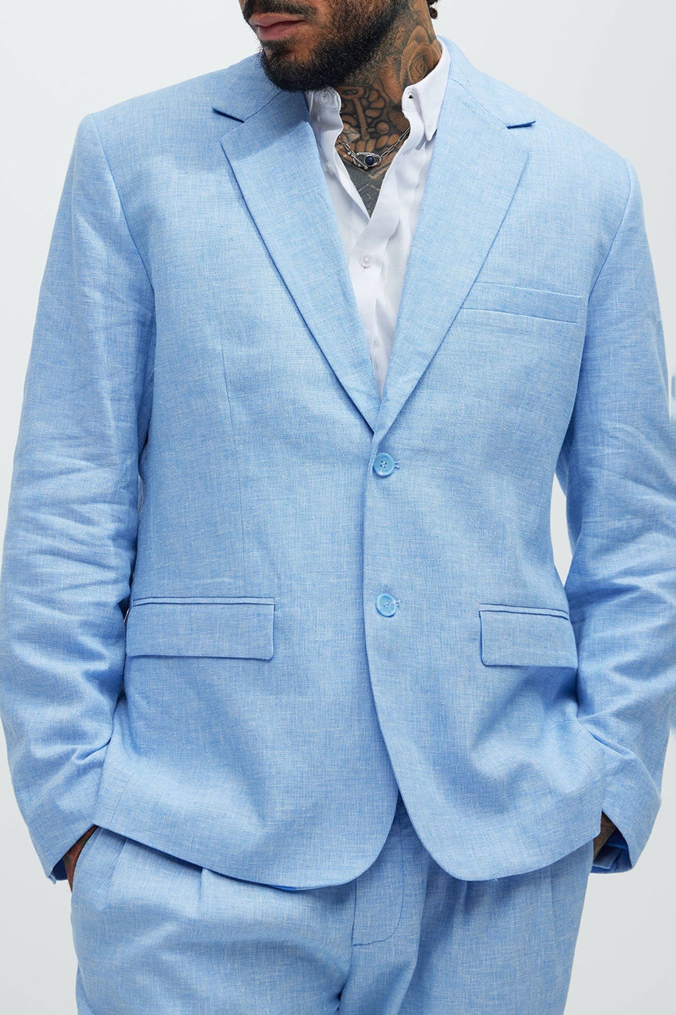 Bahamas Linen Suit Jacket