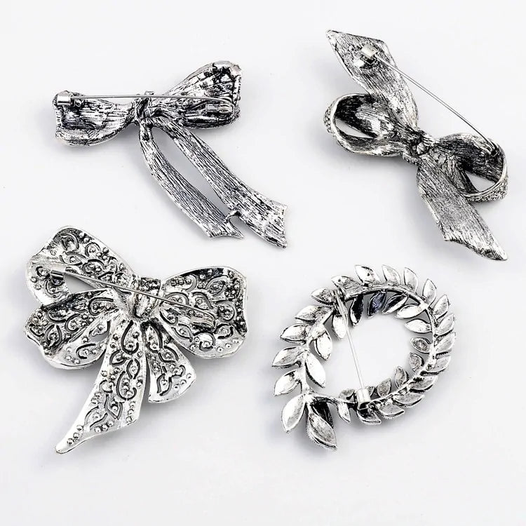 Retro Alloy Brooch