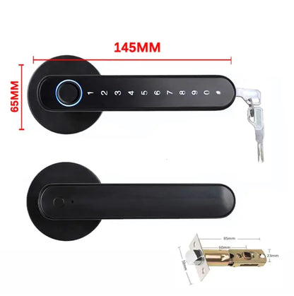 Black Pass - Digital Lock w/ App, Fingerprint and Numeric Password