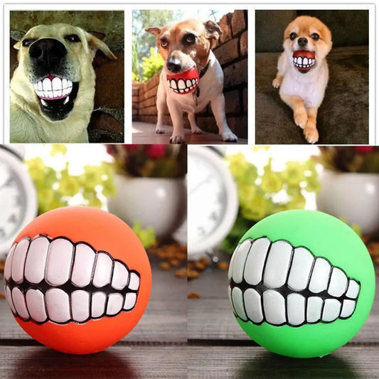 Puppy Cat Ball Teeth Toy