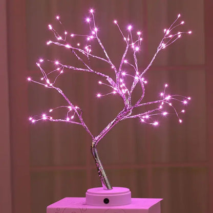 Christmas Greeting Tree Light