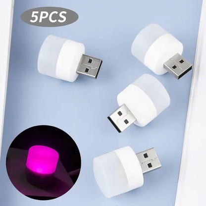 5V 1W Mini USB Plug Lamp