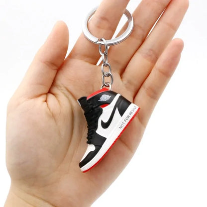 3D Sneaker Shoe Keychain