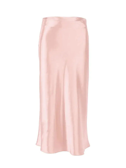 High-Waist A-Line Skirt