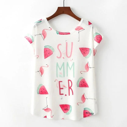 KaiTingu Summer Novelty Women T-shirt