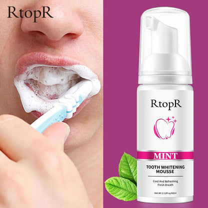 RtopR Teeth Cleansing Whitening Mousse