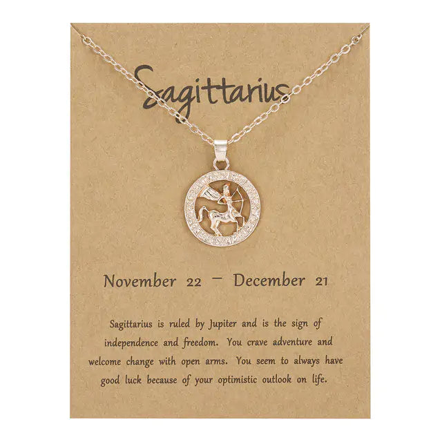 Constellation Rose Gold Animal Necklace