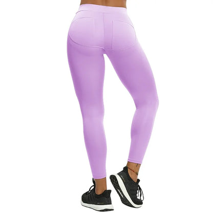 V-Waist Push Up Slim Leggings: Fashionable Workout & Pencil Pants for Women