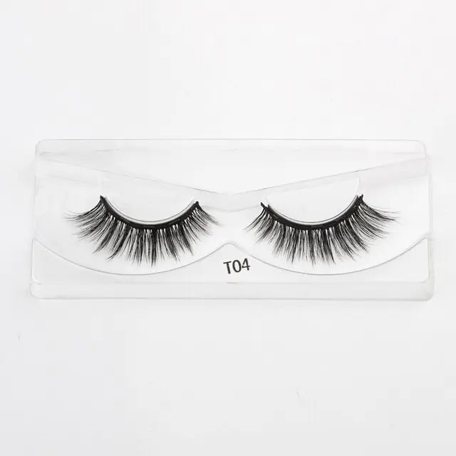 New 1/3Pairs Magnetic Eyelashes False Lashes