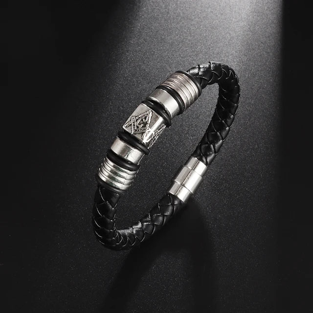 Classic Hand Woven Multi-Layered Leather Bracelet